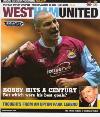 Match programme